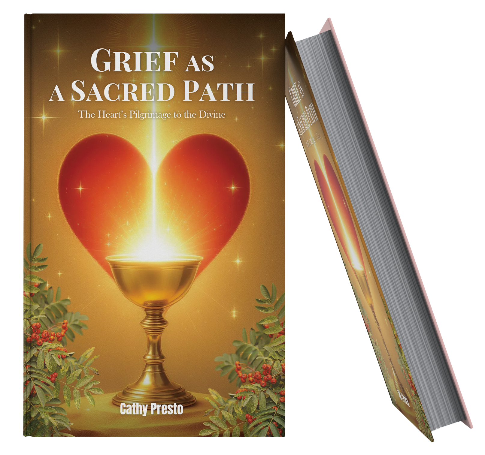 Inside pages from Grief as a Sacred Path