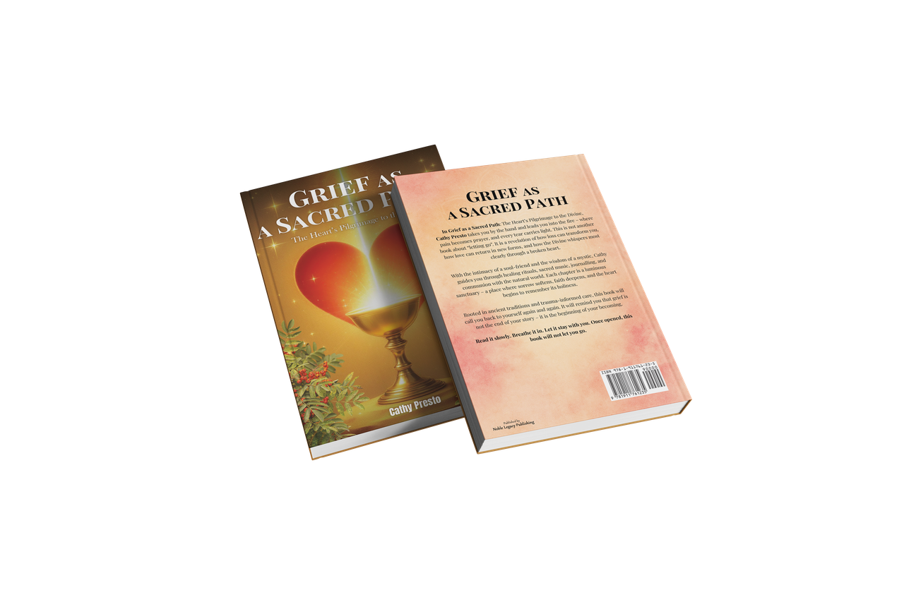 Grief as a Sacred Path printed book preview