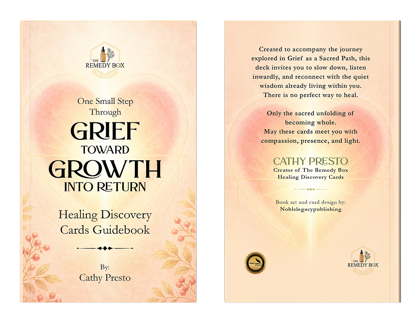 Healing Discovery guidebook and card preview