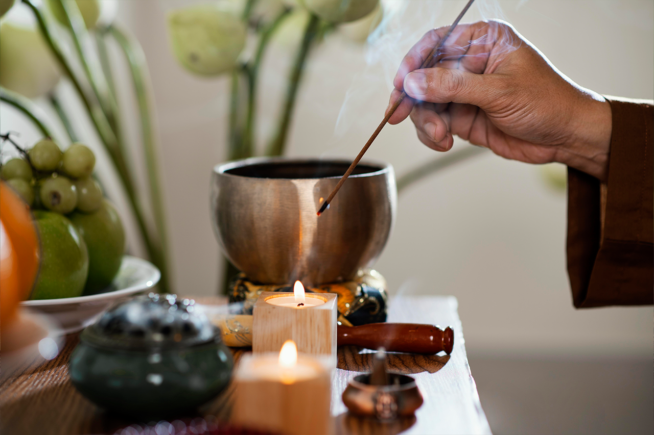 Holistic spiritual healing session at The Remedy Box